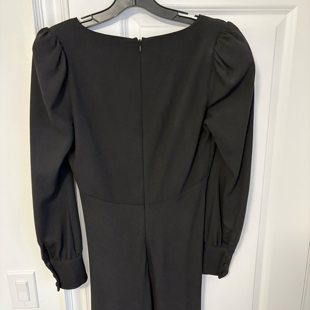 🖤 Alessandra Rich Black Bow-Detail Dress - Picture 5 of 7